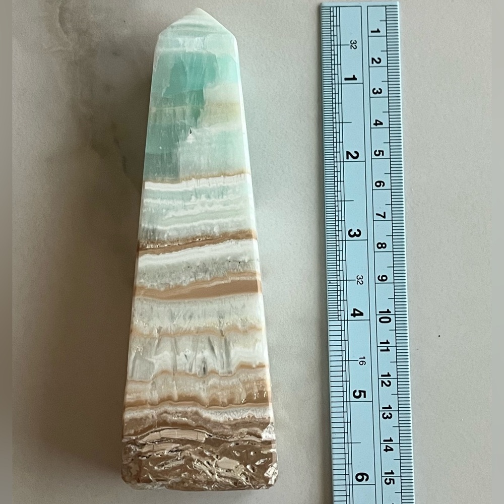 Caribbean Calcite Obelisk/Tower